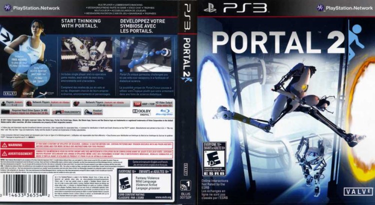 Portal 2 - PlayStation 3 | VideoGameX