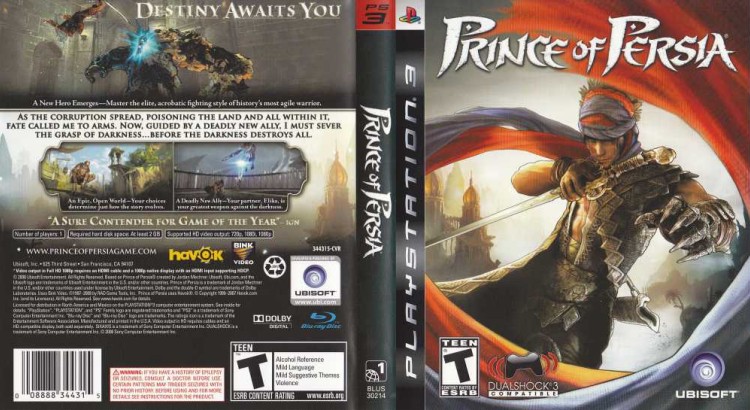 Prince of Persia - PlayStation 3 | VideoGameX