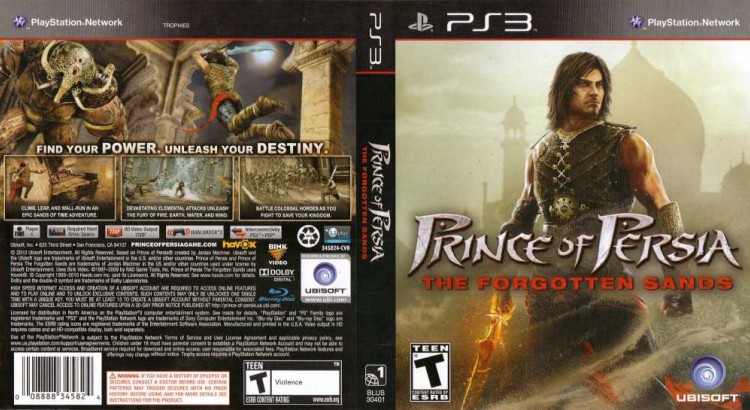 Prince of Persia: Forgotten Sands - PlayStation 3 | VideoGameX