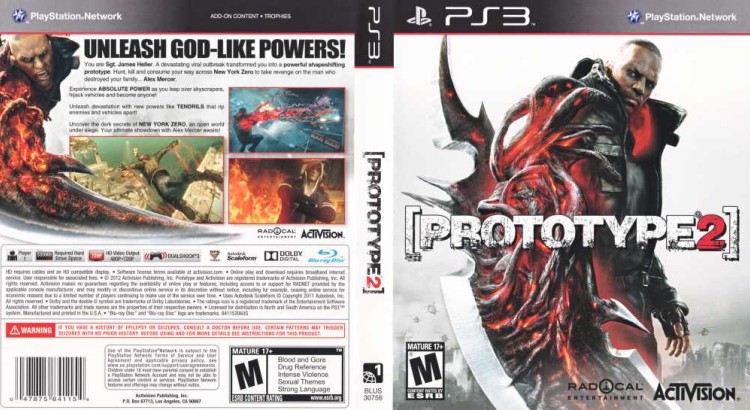 Prototype 2 - PlayStation 3 | VideoGameX