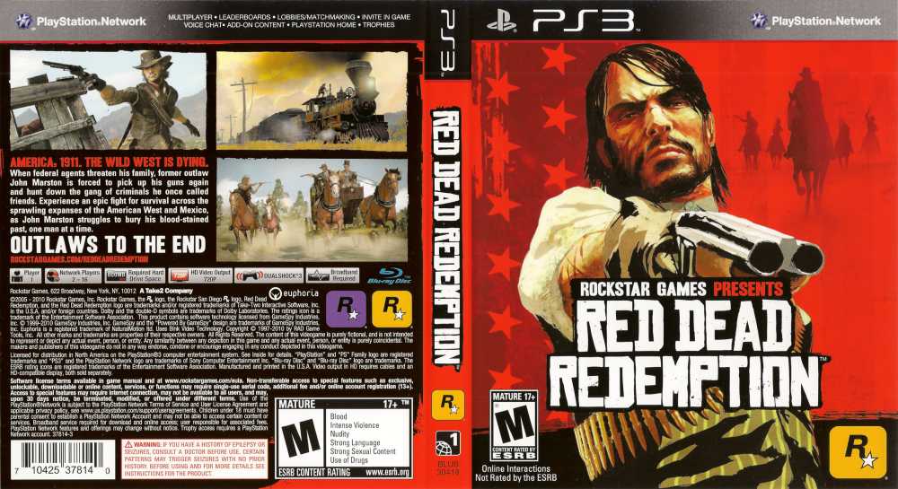 Red Dead Redemption - Playstation 3