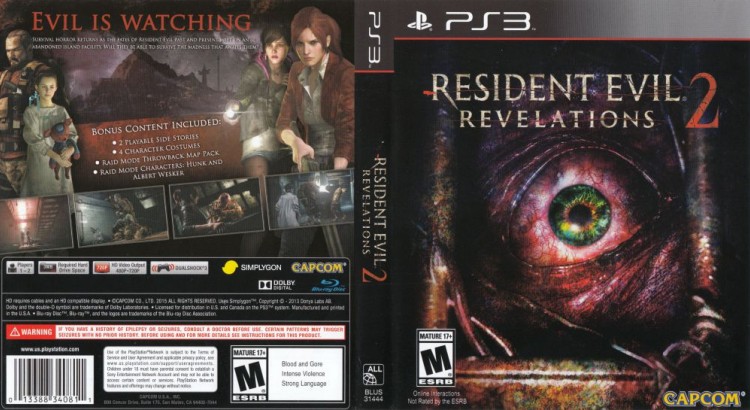 Resident Evil: Revelations 2 - PlayStation 3 | VideoGameX