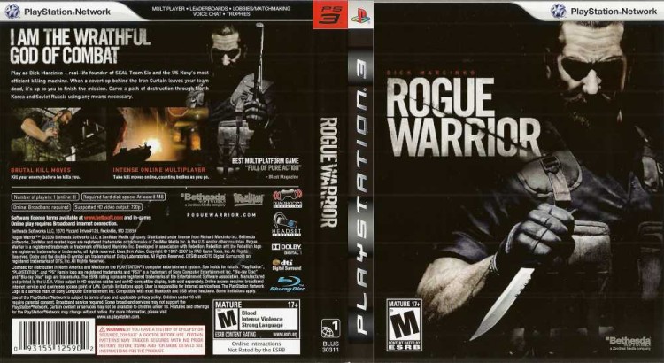 Rogue Warrior - PlayStation 3 | VideoGameX