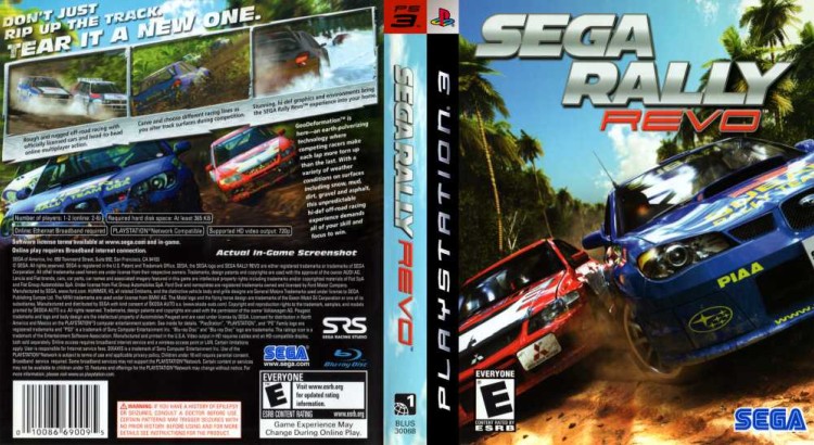 Sega Rally Revo - PlayStation 3 | VideoGameX