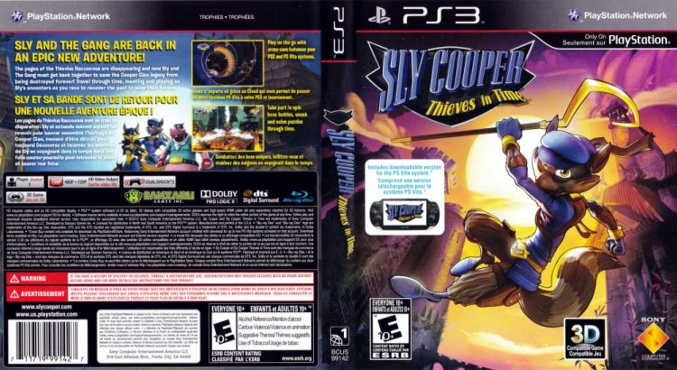 Sly Cooper: Thieves in Time - PlayStation 3 | VideoGameX
