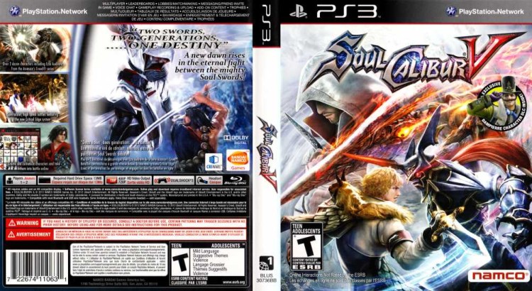 Soul Calibur V - PlayStation 3 | VideoGameX