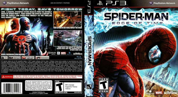 Spider-Man: Edge Of Time - PlayStation 3 | VideoGameX