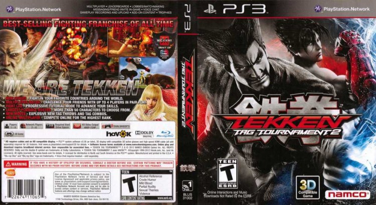 Tekken Tag Tournament 2 - Ps3