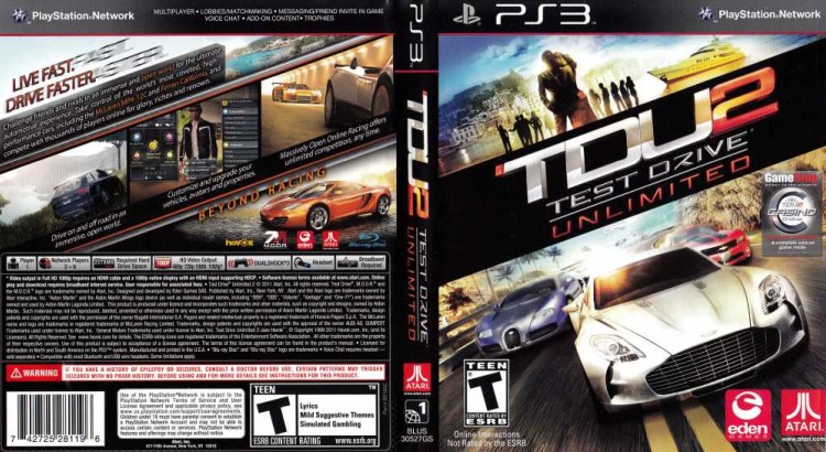 Test Drive Unlimited 2 - PlayStation 3 | VideoGameX