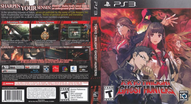 Tokyo Twilight Ghost Hunters - PlayStation 3 | VideoGameX