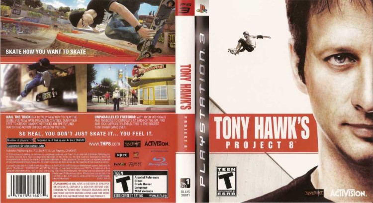 Tony Hawk's Project 8 - PlayStation 3 | VideoGameX