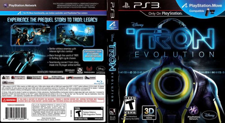 TRON: Evolution - PlayStation 3 | VideoGameX