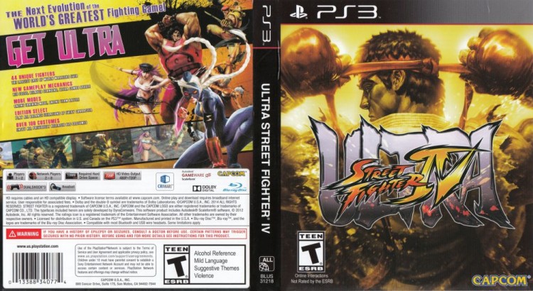 Street Fighter IV - Playstation 3 