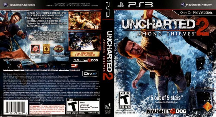 Uncharted 2: Among Thieves - PlayStation 3 | VideoGameX
