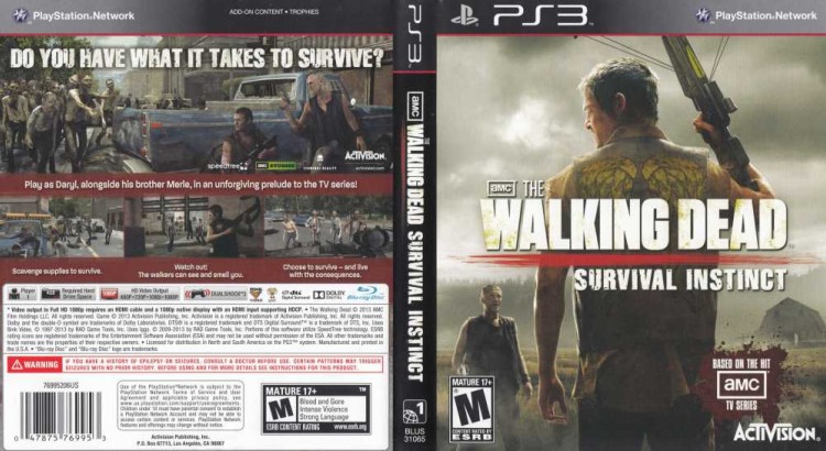 Walking Dead, The: Survival Instinct - PlayStation 3 | VideoGameX