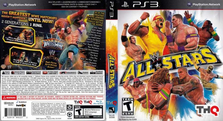 WWE All Stars - PlayStation 3 | VideoGameX