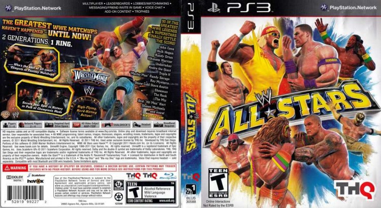 WWE All Stars - PlayStation 3 | VideoGameX