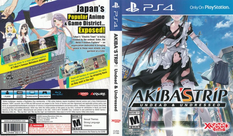 Akiba's Trip Undead and Undressed - PlayStation 4 | VideoGameX