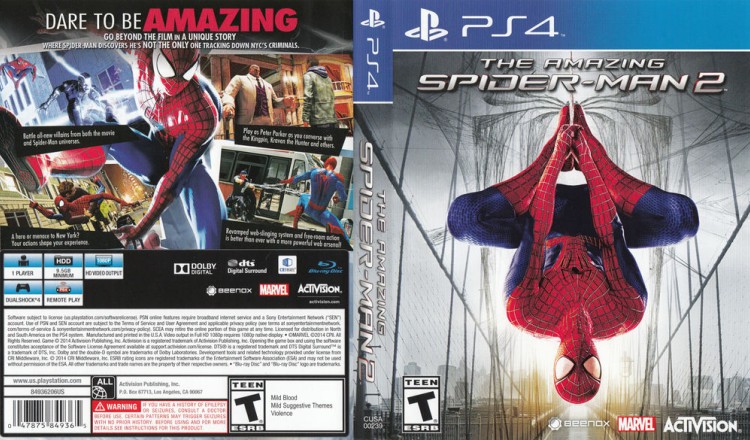 Amazing Spider‑Man 2 - PlayStation 4 | VideoGameX