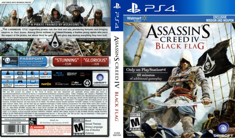 Assassin's Creed IV: Black Flag - PlayStation 4 | VideoGameX
