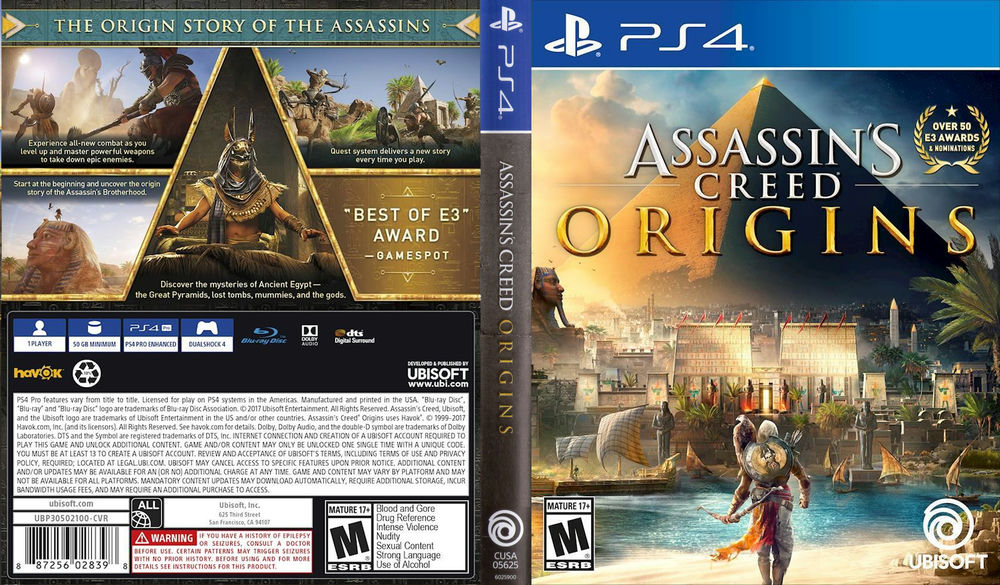 Assassin's Creed Origins (PS4)