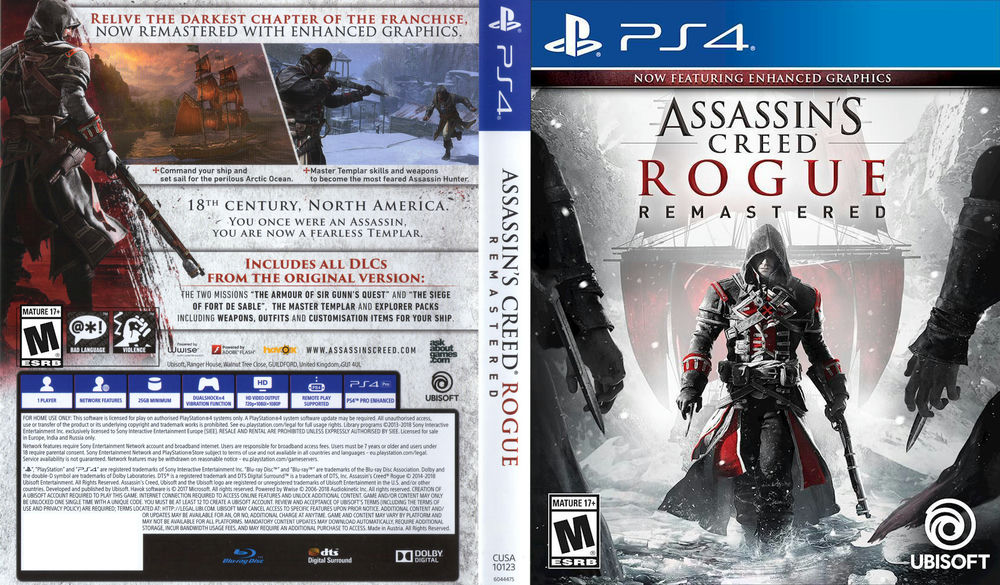 Assassin's Creed Rogue Remastered