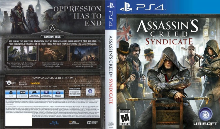 Assassin's Creed: Syndicate - PlayStation 4 | VideoGameX