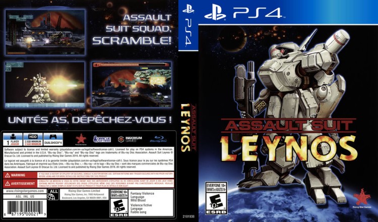Assault Suit Leynos - PlayStation 4 | VideoGameX