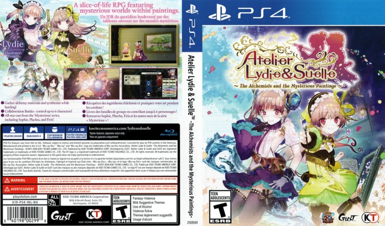 Atelier Lydie & Suelle: The Alchemists and the Mysterious Paintings - PlayStation 4 | VideoGameX