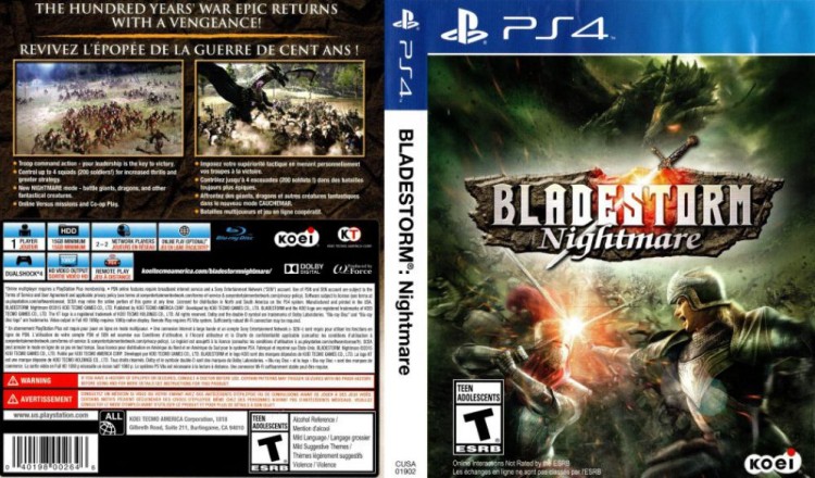 Bladestorm: Nightmare - PlayStation 4 | VideoGameX