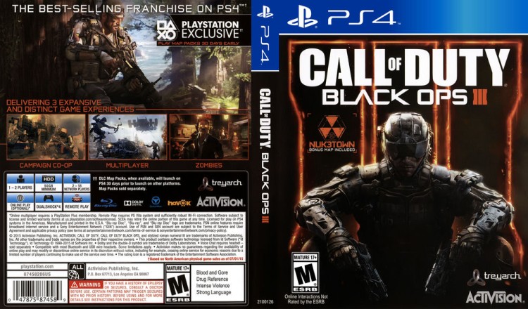 Call of Duty: Black Ops III - PlayStation 4 | VideoGameX