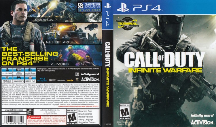 Call of Duty Infinite Warfare - PlayStation 4 | VideoGameX