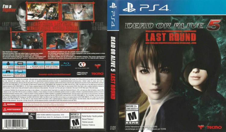 Dead or Alive 5 Last Round - PlayStation 4 | VideoGameX