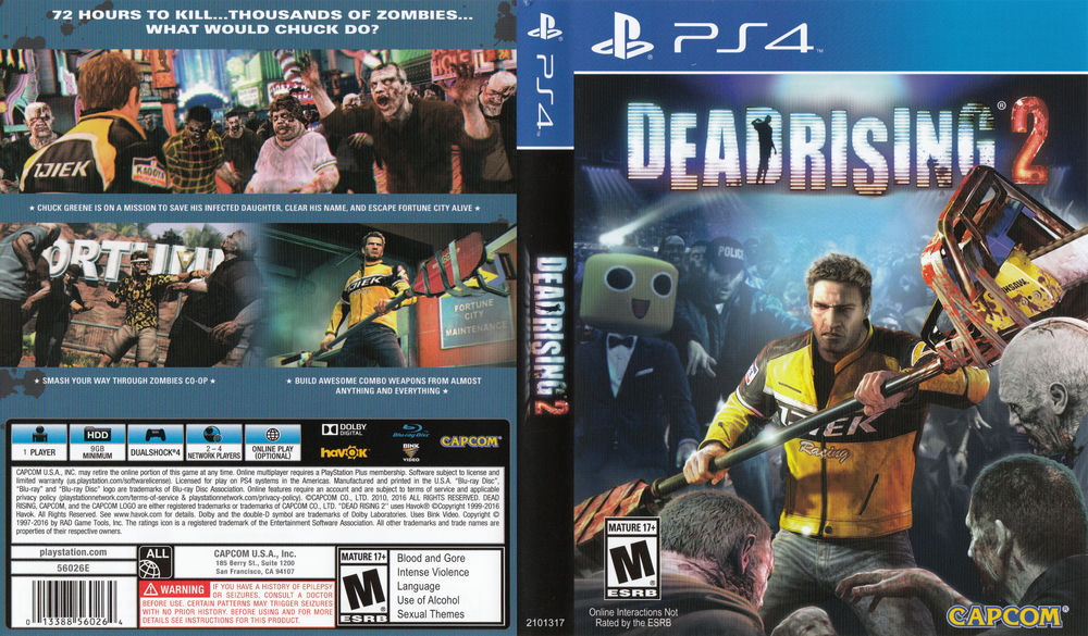 Dead Rising 2 (PS4) NEW