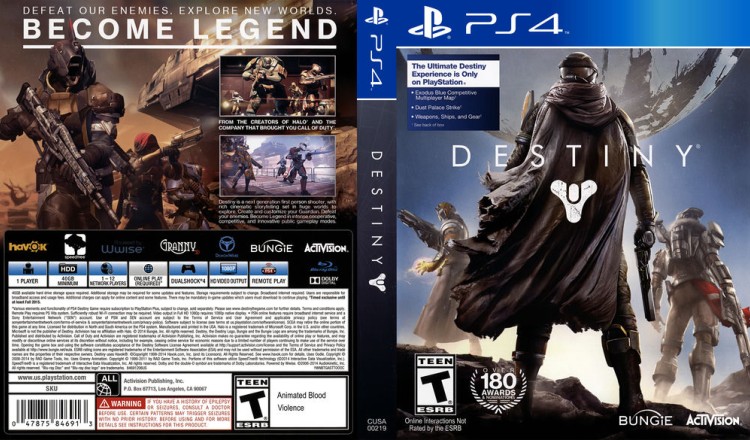 Destiny - PlayStation 4 | VideoGameX