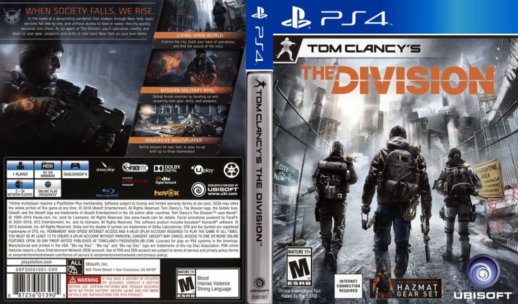 Division - PlayStation 4 | VideoGameX