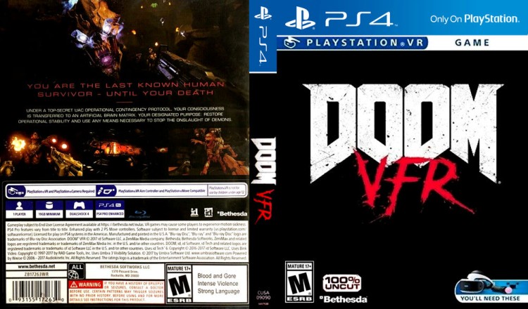 Doom VFR - PlayStation 4 | VideoGameX