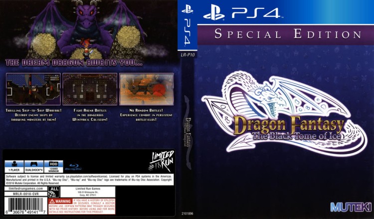 Dragon Fantasy: The Black Tome of Ice - Special Edition - PlayStation 4 | VideoGameX