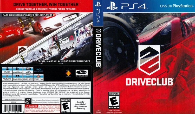 Driveclub - PlayStation 4 | VideoGameX