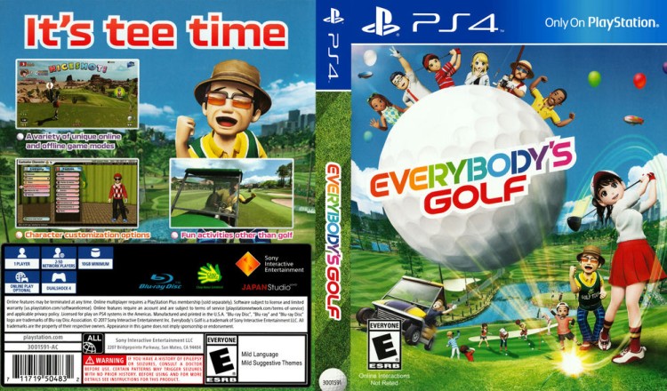 Everybody's Golf - PlayStation 4 | VideoGameX