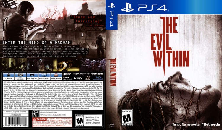 Evil Within - PlayStation 4 | VideoGameX