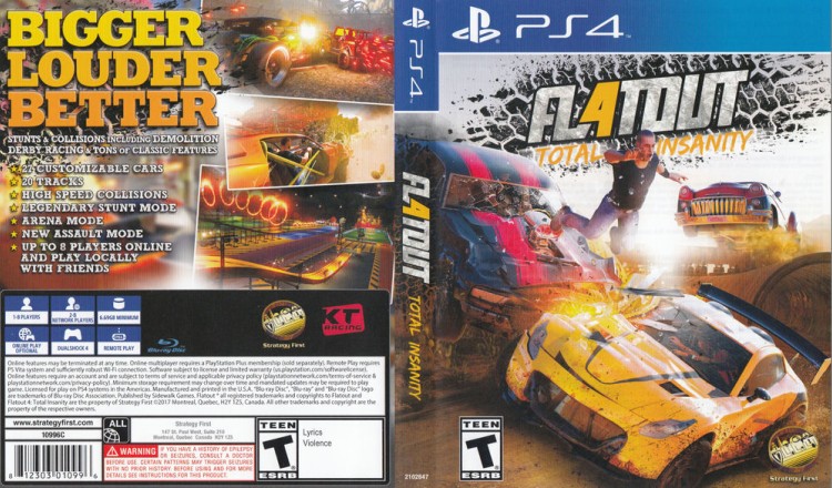 FlatOut 4: Total Insanity - PlayStation 4 | VideoGameX