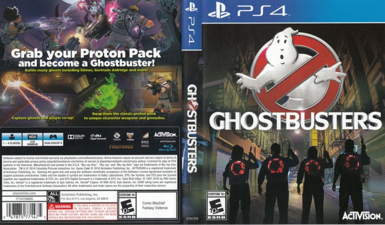 Ghostbusters - PlayStation 4 | VideoGameX