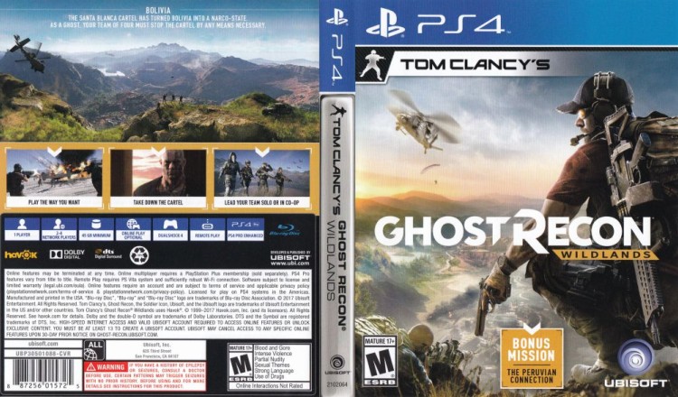 Ghost Recon Wildlands - PlayStation 4 | VideoGameX