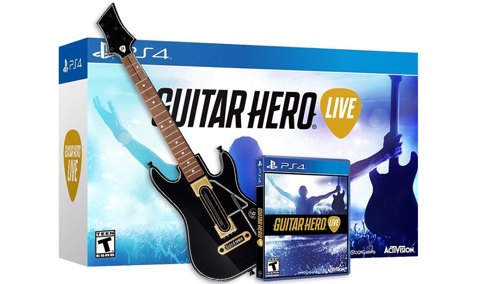 guitar hero playstation 4