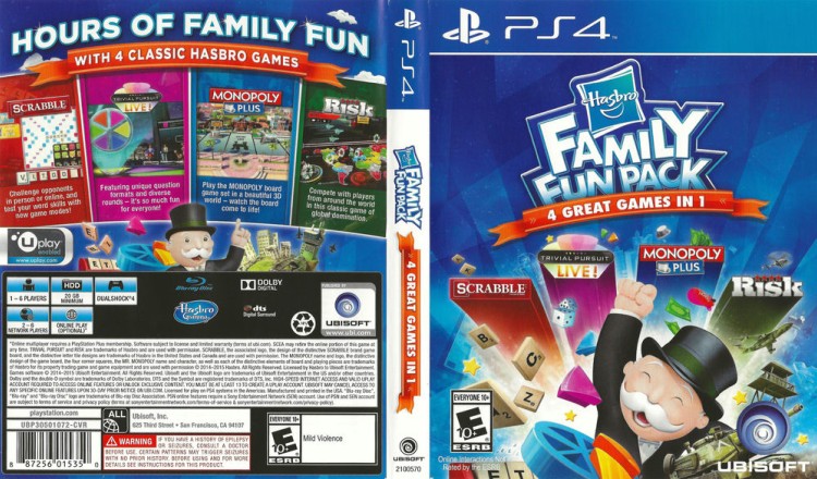 Hasbro Family Fun Pack - PlayStation 4 | VideoGameX