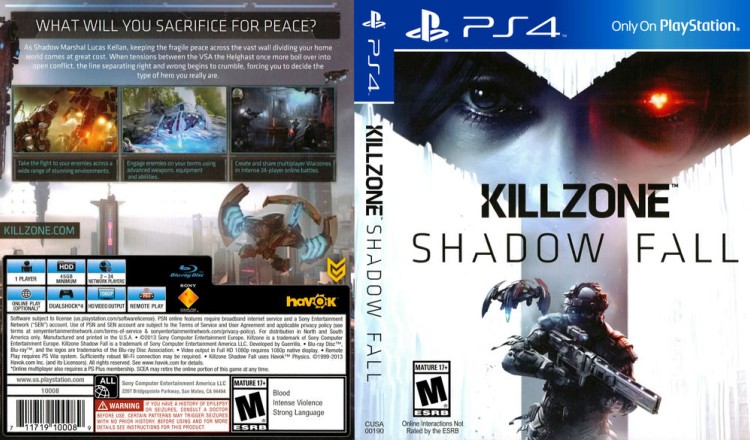 Killzone: Shadow Fall - PlayStation 4 | VideoGameX