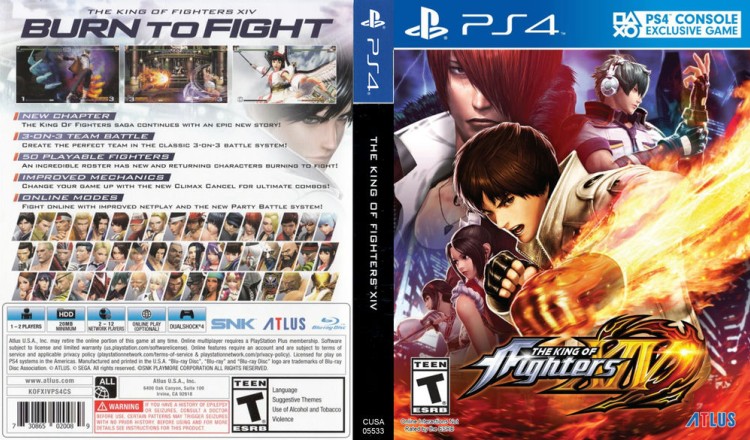 King of Fighters XIV - PlayStation 4 | VideoGameX
