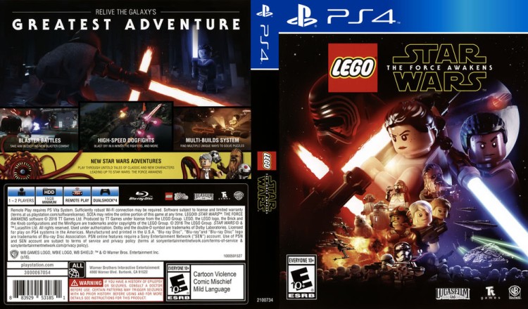 LEGO Star Wars: The Force Awakens - PlayStation 4 | VideoGameX