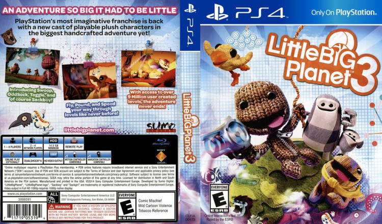 Little Big Planet 3 - PlayStation 4 | VideoGameX